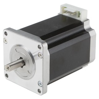 Sanyo Denki 103H7 Series Stepper Motor 24V, 2.7Nm Holding Torque, 1.8° Step Angle, 60x60 mm Frame, 8 mm Shaft 103H7823-1740