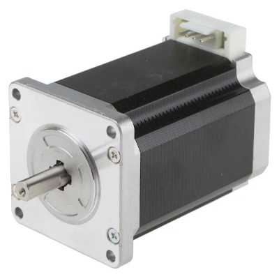 Sanyo Denki 103H7 Series Stepper Motor 24V, 2.7Nm Holding Torque, 1.8° Step Angle, 60x60 mm Frame, 8 mm Shaft 103H7823-1740