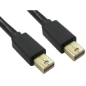 RS PRO Polyvinyl Chloride Male Mini DisplayPort to Male Mini DisplayPort Cable 2m 3.3V 192-4520