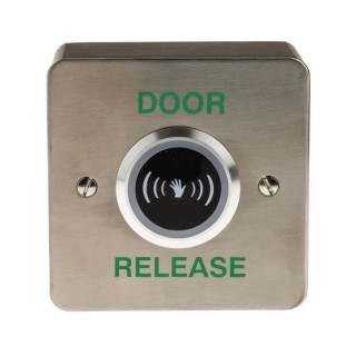 RS PRO Stainless Steel Round No Touch Exit Switch Button 24 V DC 5 A Surface Mount 192-4567