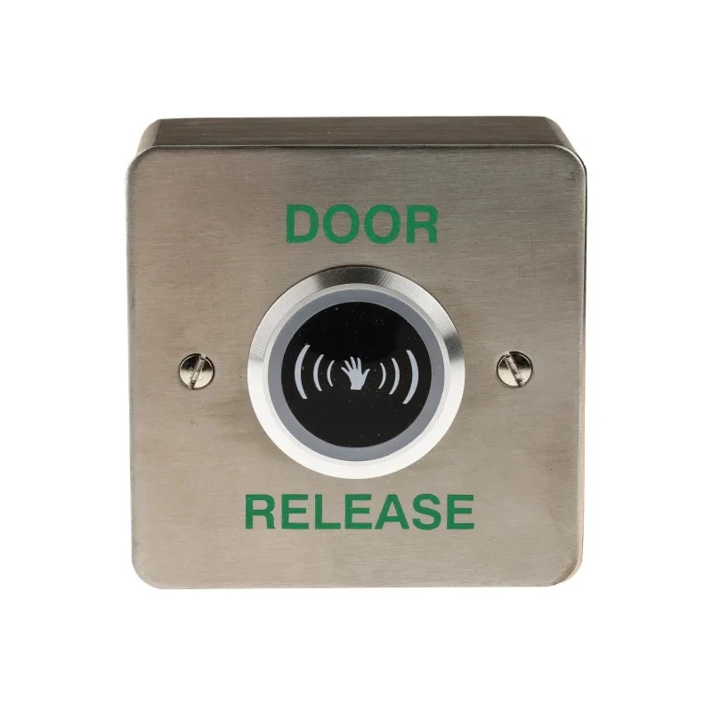 RS PRO Stainless Steel Round No Touch Exit Switch Button 24 V DC 5 A Surface Mount 192-4567