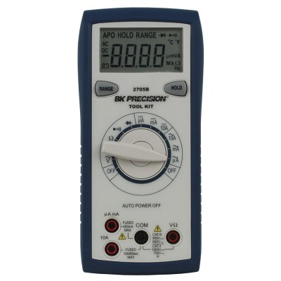 BK Precision Handheld Multimeter Digital LCD Resistance 100mΩ Range Auto Power Off BK2705B