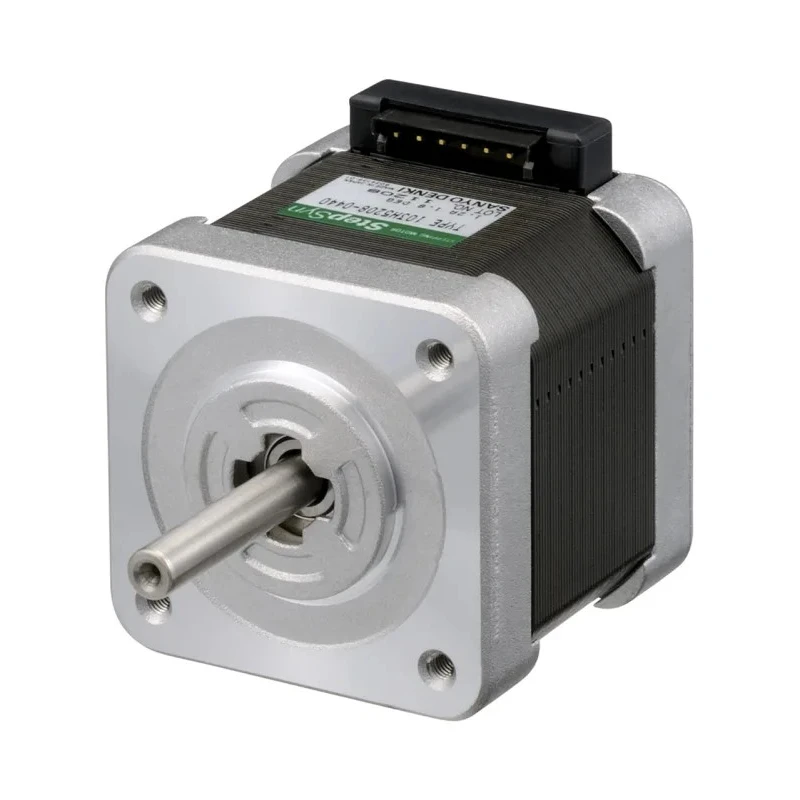 Sanyo Denki Stepper Motor 24V, 0.3Nm Torque, 1.8° Step Angle, 42x42 mm Frame, 5 mm Shaft 103H5208-0410