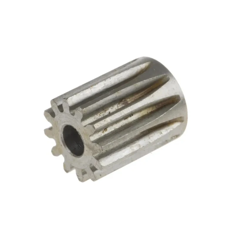RS PRO Steel 12 Teeth Spur Gear 0.8 Module 4mm Bore 9.6mm Pitch Diameter 11.2mm Hub Diameter 20° Pressure Angle 6mm 878-7856