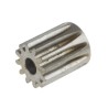 RS PRO Steel 12 Teeth Spur Gear 0.8 Module 4mm Bore 9.6mm Pitch Diameter 11.2mm Hub Diameter 20° Pressure Angle 6mm 878-7856