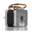 Sanyo Denki 103H5 Series Stepper Motor 24V, 0.39Nm Torque, 1.8° Step Angle, 42 x 42 mm Frame, 5 mm Shaft 103H5208-5210