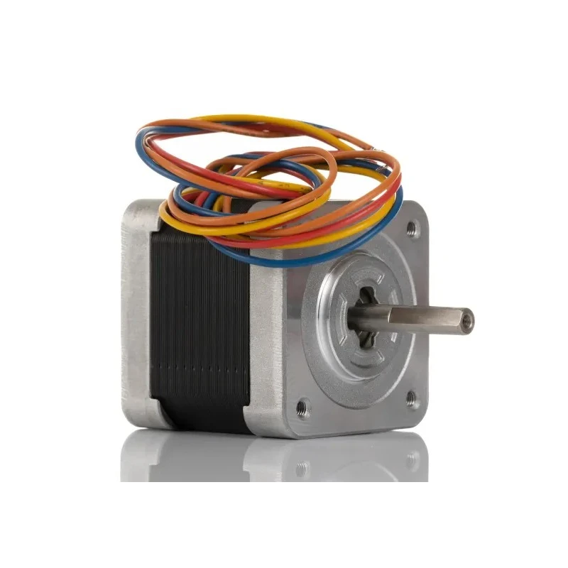 Sanyo Denki 103H5 Series Stepper Motor 24V, 0.39Nm Torque, 1.8° Step Angle, 42 x 42 mm Frame, 5 mm Shaft 103H5208-5210