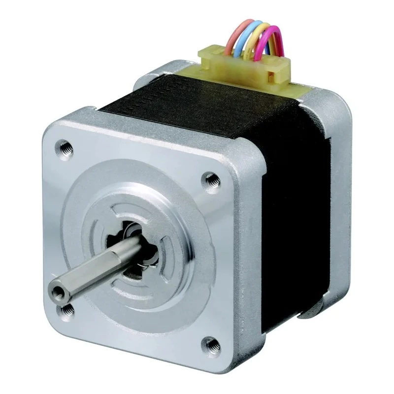 Sanyo Denki Sanmotion 103H5 Series Stepper Motor 24V, 0.265Nm Torque, 1.8° Step Angle, 42 x 42 mm Frame, 5 mm 103H5205-5210