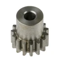 RS PRO Steel 15 Teeth Spur Gear 0.8 Module 4mm Bore 12mm Pitch Diameter 9.6mm Hub Diameter 20° Pressure Angle 6mm 878-7859
