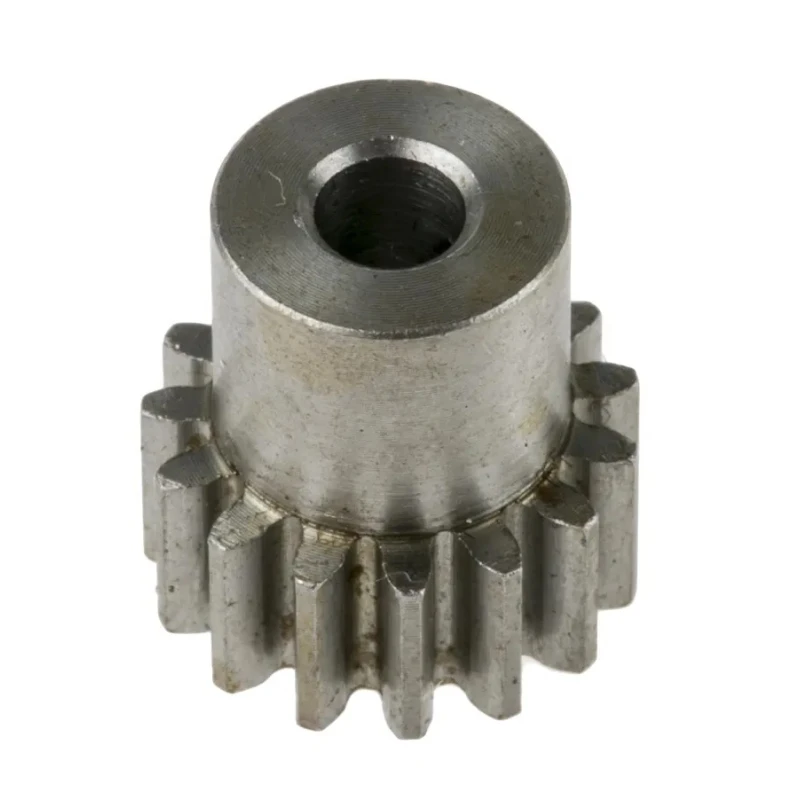 RS PRO Steel 15 Teeth Spur Gear 0.8 Module 4mm Bore 12mm Pitch Diameter 9.6mm Hub Diameter 20° Pressure Angle 6mm 878-7859
