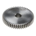 RS PRO Steel 50 Teeth Spur Gear, 0.8 Module, 8mm Bore, 40 mm Pitch Diameter, 19 mm Hub Diameter 878-7881