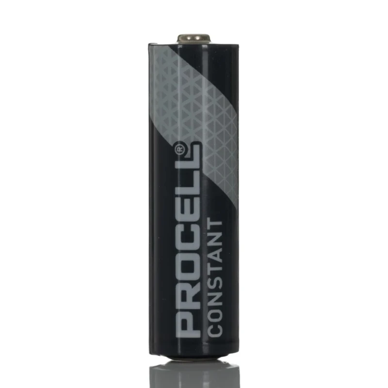 Duracell Procell Constant Alkaline AA Battery 1.5V 3.125Ah Flat Termination 10 Pack 5000394122895