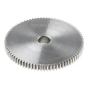 RS PRO Steel 80 Teeth Spur Gear 0.8 Module 10mm Bore 64mm Pitch Diameter 22mm Hub Diameter 6mm Face Width 20° 878-7893