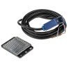 Telemecanique Sensors Retroreflective Photoelectric Sensor Compact Sensor 10 m Detection Range Relay Output XUK1ARCNL2H60