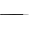 Alpha Wire Hookup Wire TEFLON Series Black 0.2 mm², 24 AWG, 19x0.13 mm Core Strands, 30 m Length, 1kV, Silver 5874 BK005