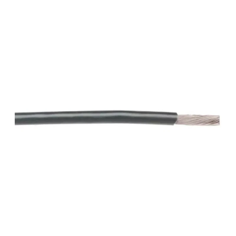 Alpha Wire Grey TEFLON Series 0.33 mm² Silver Plated Copper Hook Up Wire 22 AWG, 19/0.16 mm Strands, 30 m Cable 5875 SL005