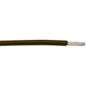Alpha Wire Hookup Wire TEFLON Series Brown 0.2 mm², 24 AWG, 19/0.13 mm Core Strands, 30 m, 1 kV Voltage, Silver 5874 BR005
