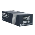 Duracell Procell Constant Alkaline 9V Battery 1.5V 692mAh Snap Termination 10 Pack 6LR61 5000394122130