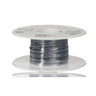 Alpha Wire Hookup Wire TEFLON Series Black 0.03 mm² 32 AWG Copper Conductor, 7/0.008 mm Core Strands, 30 m 2840/7 BK005