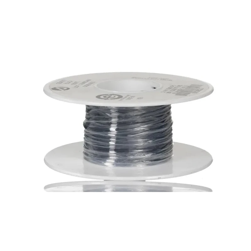 Alpha Wire Hookup Wire TEFLON Series Black 0.03 mm² 32 AWG Copper Conductor, 7/0.008 mm Core Strands, 30 m 2840/7 BK005