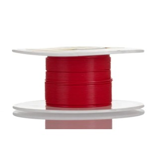 Alpha Wire Hookup Wire TEFLON Series Red 0.03 mm², 32 AWG, 7/0.008 mm Core Strands, 30 m Length, 250V, Max Temp 2840/7 RD005