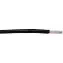Alpha Wire Hook Up Wire TEFLON Series Black 0.05 mm², 30 AWG, 1 x 0.25 mm Core Strands, 30.5 m Length, 250V 2841/1 BK005
