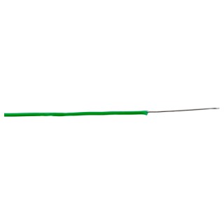 Alpha Wire Hookup Wire TEFLON Series Green 0.05 mm² 30 AWG 1 x 0.25 mm Copper Conductor 100 ft Cable Length 2841/1 GR005
