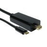 RS PRO IC Socket USB Cable, Male USB Type C to Male Mini DisplayPort, USB 3.1, 1 m 192-4709