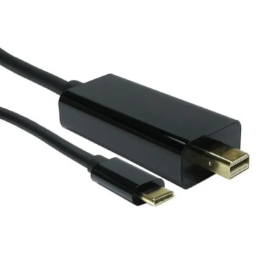 RS PRO IC Socket USB Cable Male USB Type C to Male Mini DisplayPort USB 3.1, 2 m 192-4710