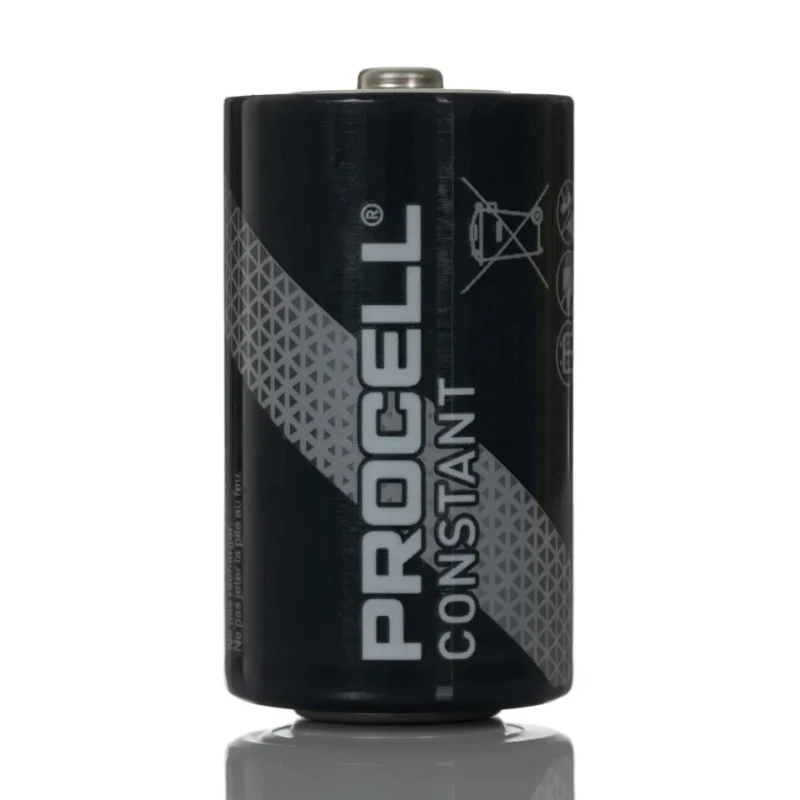 Duracell Procell Alkaline D Size Battery 1.5 V 19669 mAh Flat Terminal 5000394122048