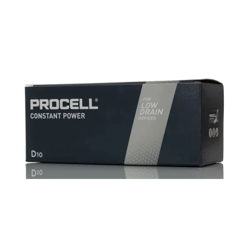 Duracell Procell Alkaline D Size Battery 1.5 V 19669 mAh Flat Terminal 5000394122048