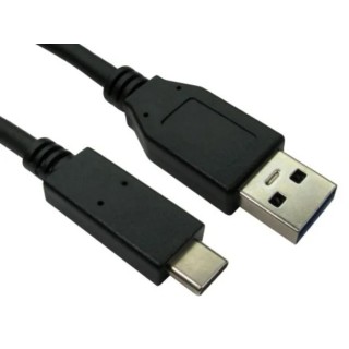 RS PRO IC Socket USB Cable Male USB Type C to Male USB 3.1 USB Type A 500mm 192-4726