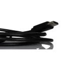 RS PRO IC Socket USB Cable Male USB Type C to Male Micro USB Type B USB 2.0, Black 1 m 192-4734