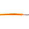 Alpha Wire Hookup Wire TEFLON Series Orange 0.23 mm² 24 AWG Copper Conductor 250V 200°C 30.5 m 2844/7 OR005