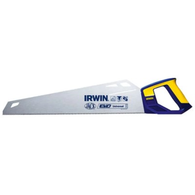 Irwin Hand Saw 525 mm Blade Length, 10 TPI Steel Blade Wood Cutting Tool 10507858