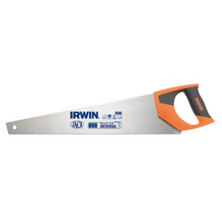 Irwin 550 mm 8 TPI Hand Saw with C75 Steel Blade and ProTouch Grip 1897525