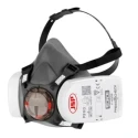 JSP PressToCheck Series Half Mask Respirator Size M Hypoallergenic Replacement Filter Included BHT0A3-0L5-N00