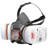 JSP PressToCheck Series Half Mask Respirator with Replacement Filter Included Size M Hypoallergenic BHT0B3-0L5-N00