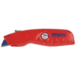 Irwin Safety Knife Utility Type with Straight Retractable Blade Model 10505822