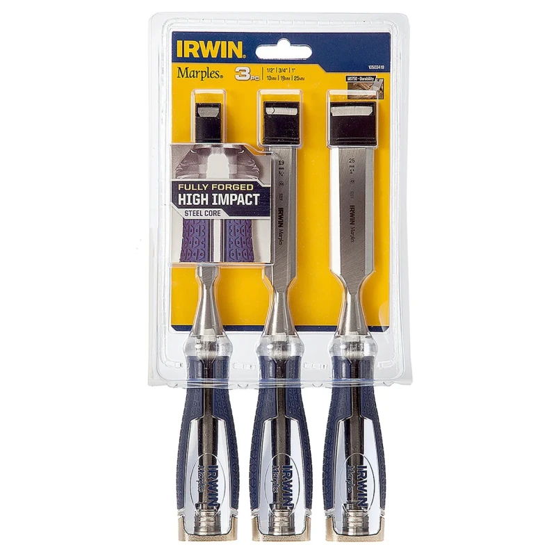 Irwin Professional High-Impact High Carbon Steel Chisel Set, 5 Pieces 10503421