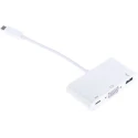 RS PRO USB Type C to VGA Adapter USB 3.1 with USB A and USB C Ports 60W Power Delivery 192-4721