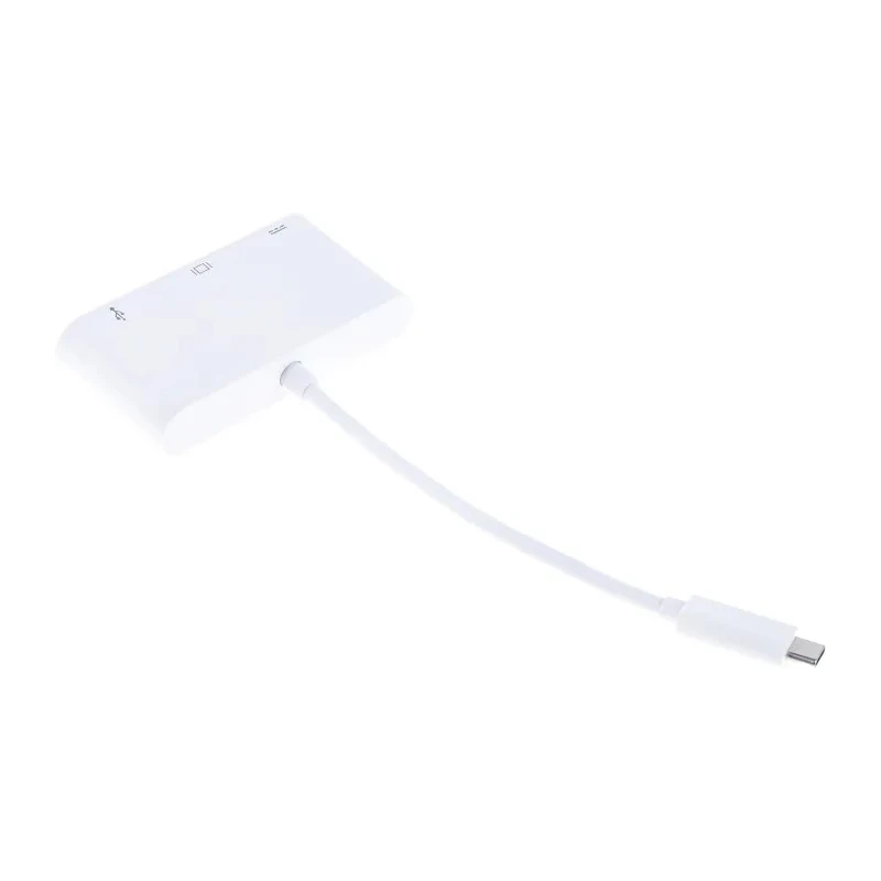 RS PRO USB Type C to VGA Adapter USB 3.1 with USB A and USB C Ports 60W Power Delivery 192-4721