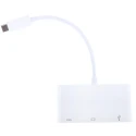 RS PRO USB Type C to VGA Adapter USB 3.1 with USB A and USB C Ports 60W Power Delivery 192-4721