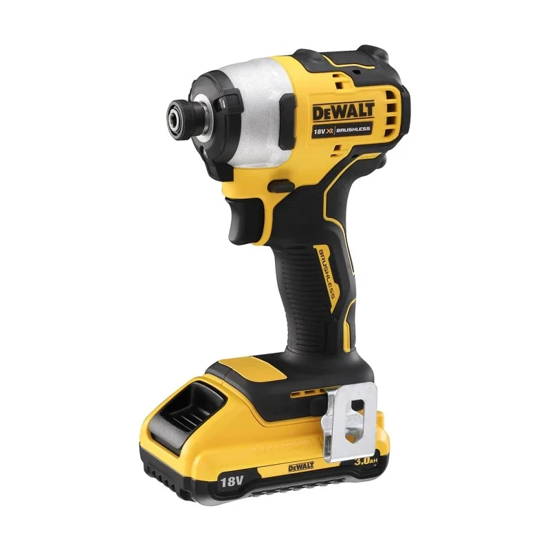 DeWALT Cordless Impact Driver 18V 280W 3Ah Brush Motor 3200 RPM Compact DCF809L2T
