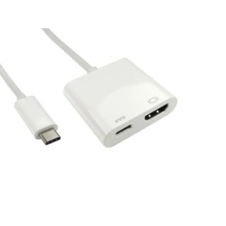 RS PRO USB Type C to HDMI Adapter USB 3.1 with 4K x 2K Maximum Resolution 60W Power Delivery 192-4702