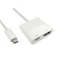 RS PRO USB Type C to HDMI Adapter USB 3.1 with 4K x 2K Maximum Resolution 60W Power Delivery 192-4702
