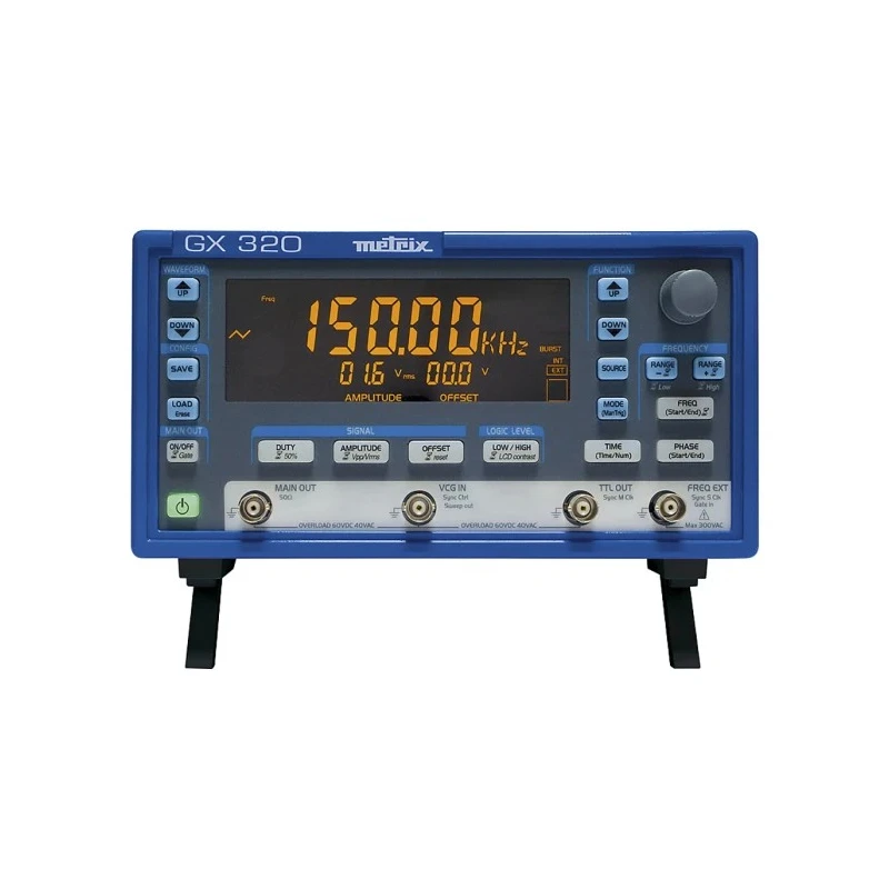 BK Precision Metrix Function Generator 0.001 Hz Min, 20 MHz Max FM Modulation GX320
