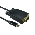 RS PRO USB Type C to VGA Adapter Cable USB 3.1 1080P Display 2 m 192-4715