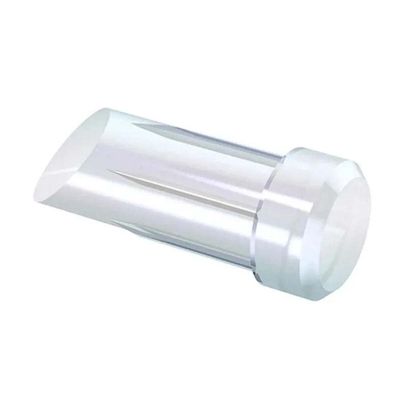 Mentor GmbH Panel Mount 1-Way Straight Rigid LED Light Pipe Clear, Yellow 1282.4000