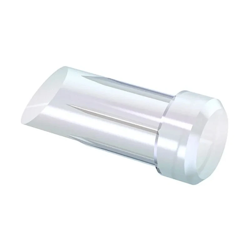 Mentor GmbH Panel Mount 1-Way Straight Rigid LED Light Pipe Clear Yellow 1292.8000